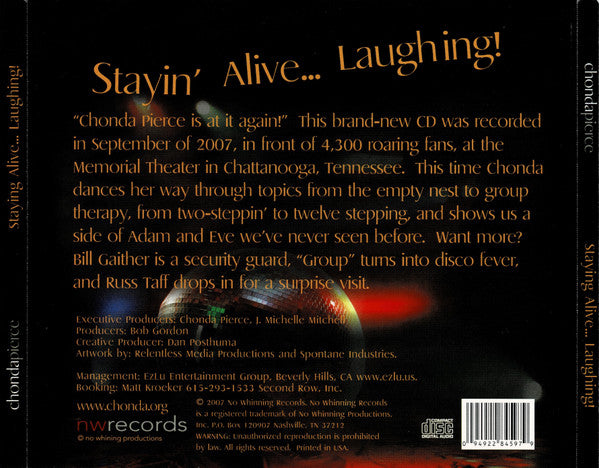 Chonda Pierce - Stayin' Alive... Laughing!