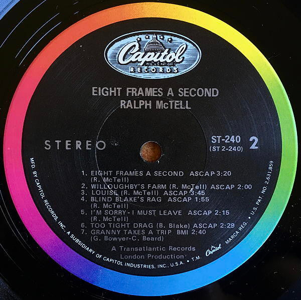 Ralph McTell - Eight Frames A Second