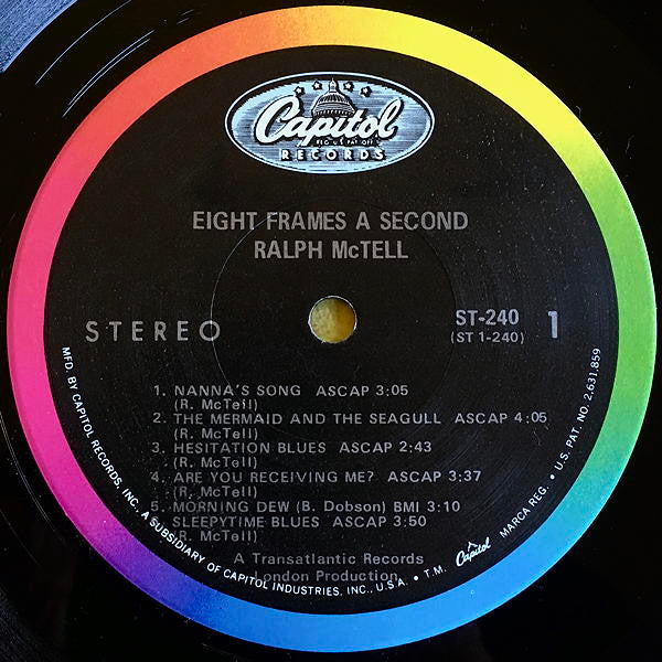 Ralph McTell - Eight Frames A Second