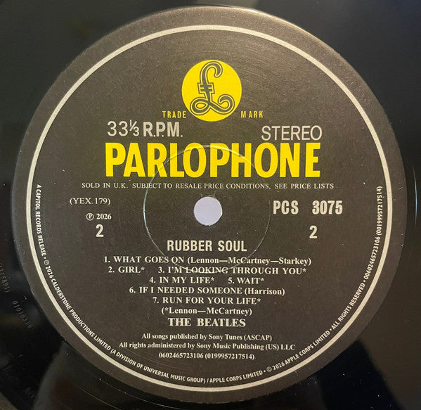The Beatles - Rubber Soul
