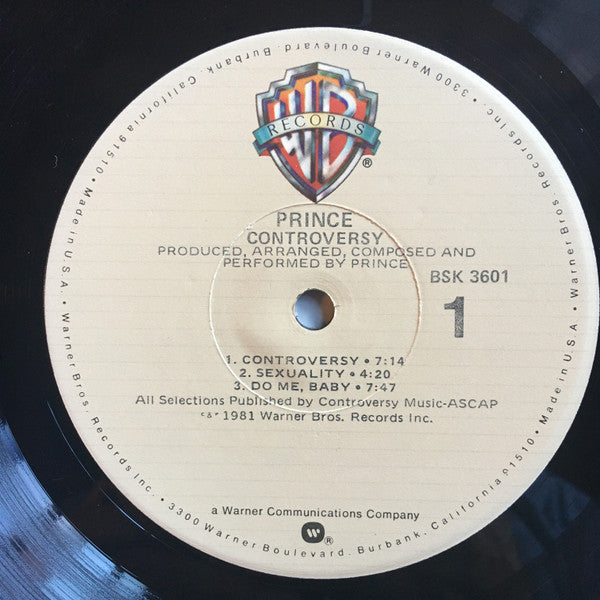 Prince - Controversy