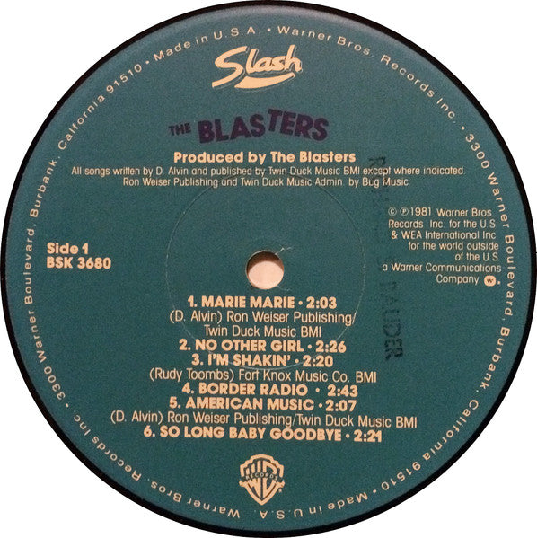 The Blasters - The Blasters