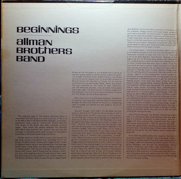 The Allman Brothers Band - Beginnings