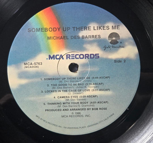 Michael Des Barres - Somebody Up There Likes Me