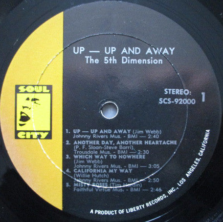 The Fifth Dimension - Up, Up And Away