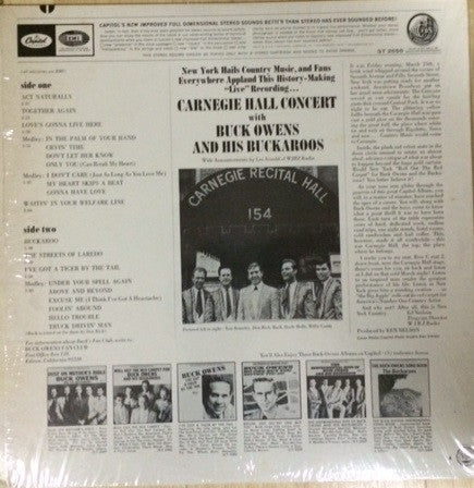 Buck Owens And His Buckaroos - Carnegie Hall Concert