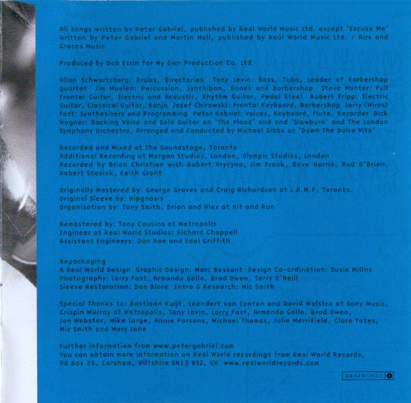 Peter Gabriel - Peter Gabriel