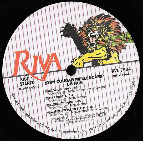 John Cougar Mellencamp - Uh-Huh