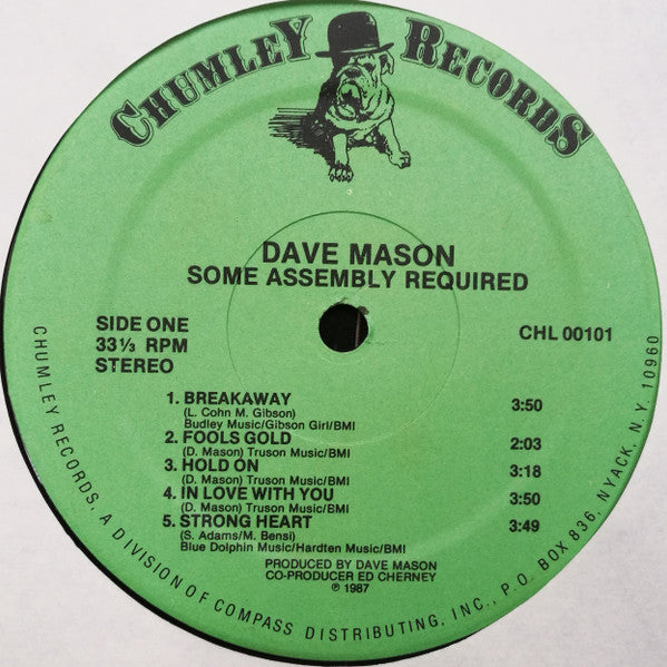 Dave Mason - Some Assembly Required