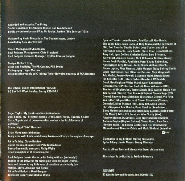 Queen - The Cosmos Rocks (Special Edition)