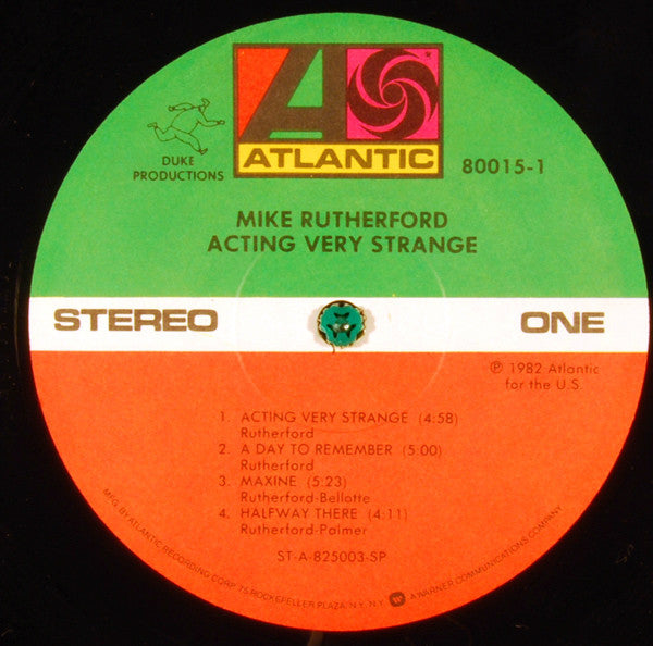 Mike Rutherford - Acting Very Strange