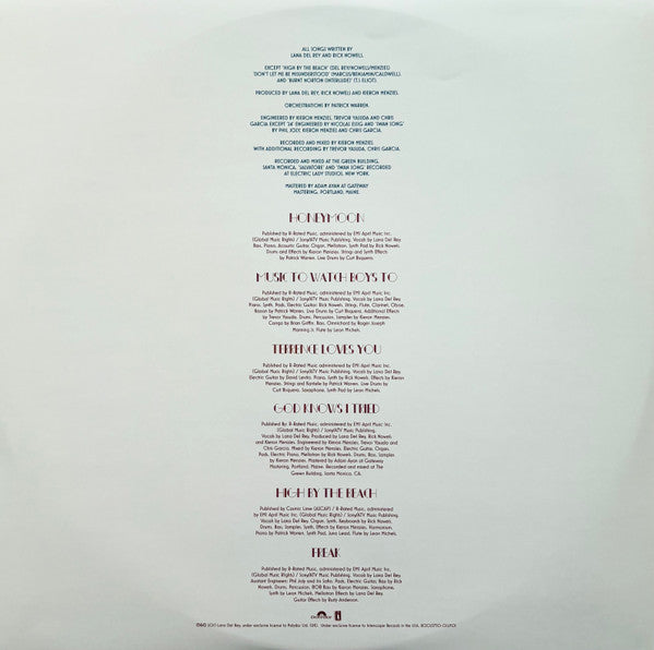 Lana Del Rey - Honeymoon