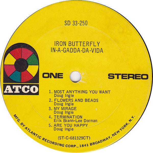 Iron Butterfly - In-A-Gadda-Da-Vida