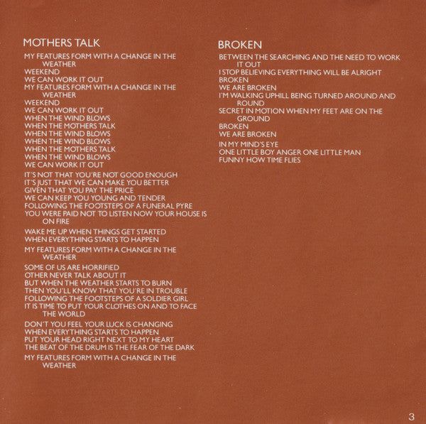 Tears For Fears - Songs From The Big Chair