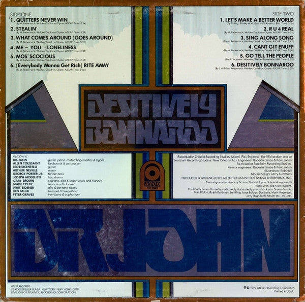 Dr. John - Desitively Bonnaroo