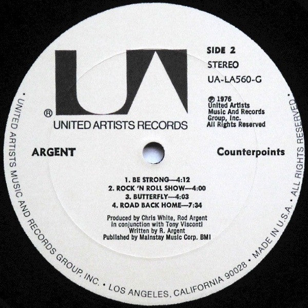 Argent - Counterpoints