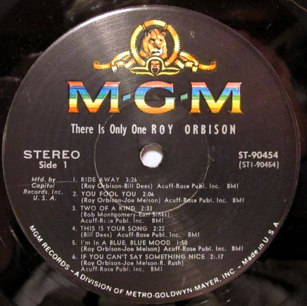 Roy Orbison - There Is Only One Roy Orbison