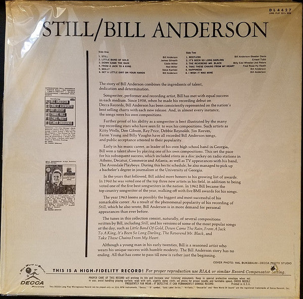 Bill Anderson (2) - Still