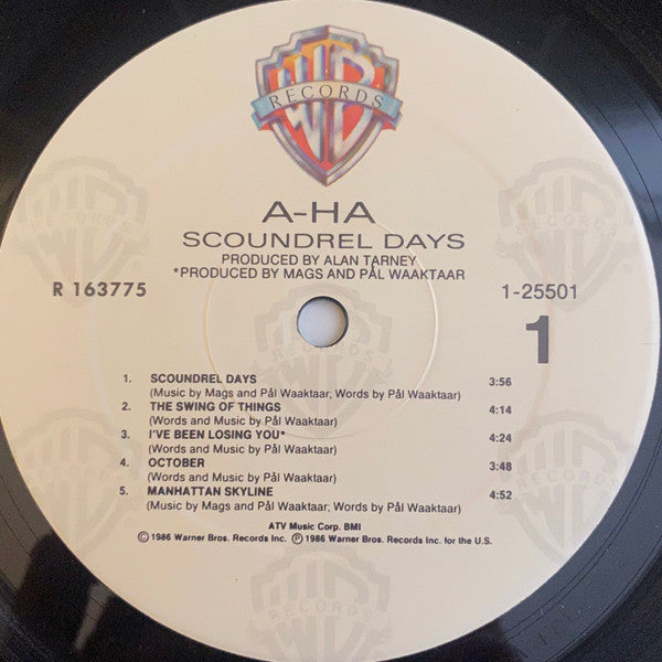 a-ha - Scoundrel Days