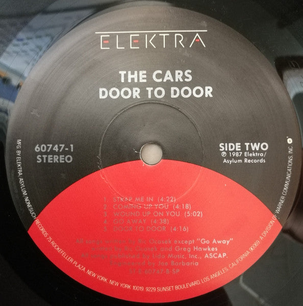 The Cars - Door To Door