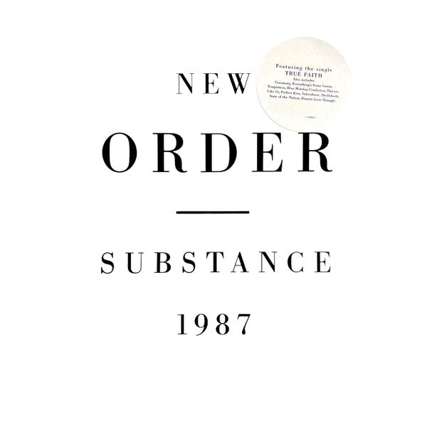 New Order - Substance