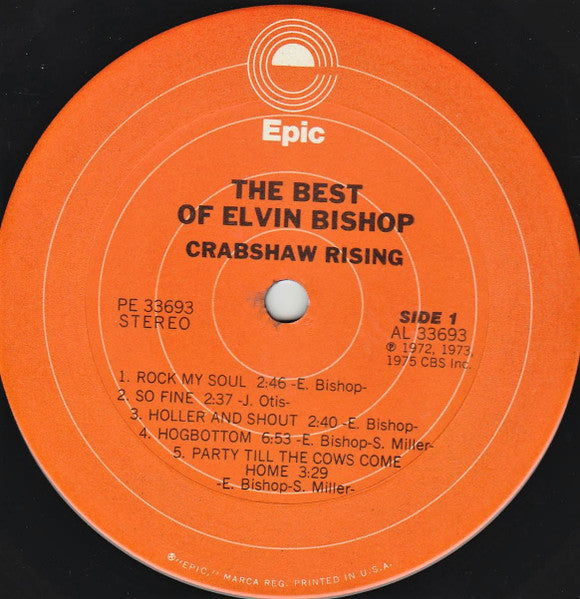 Elvin Bishop - The Best Of Elvin Bishop Crabshaw Rising