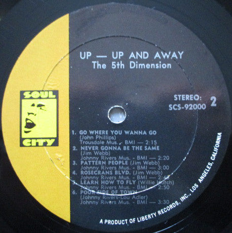 The Fifth Dimension - Up, Up And Away