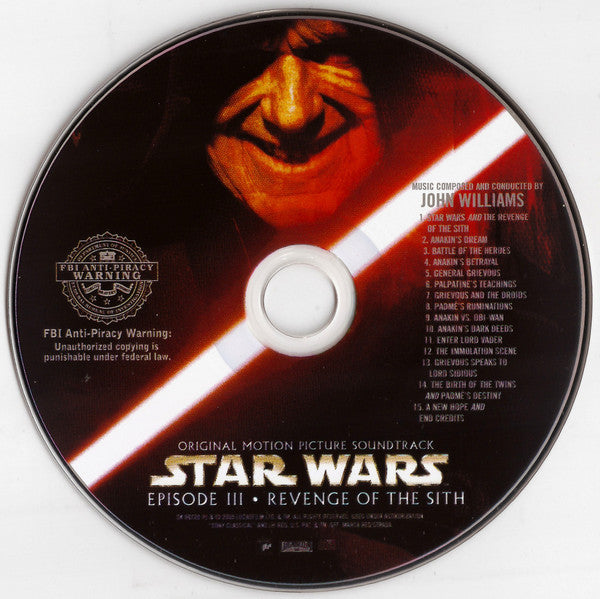 John Williams (4) - Star Wars Episode III · Revenge Of The Sith (Original Motion Picture Soundtrack)