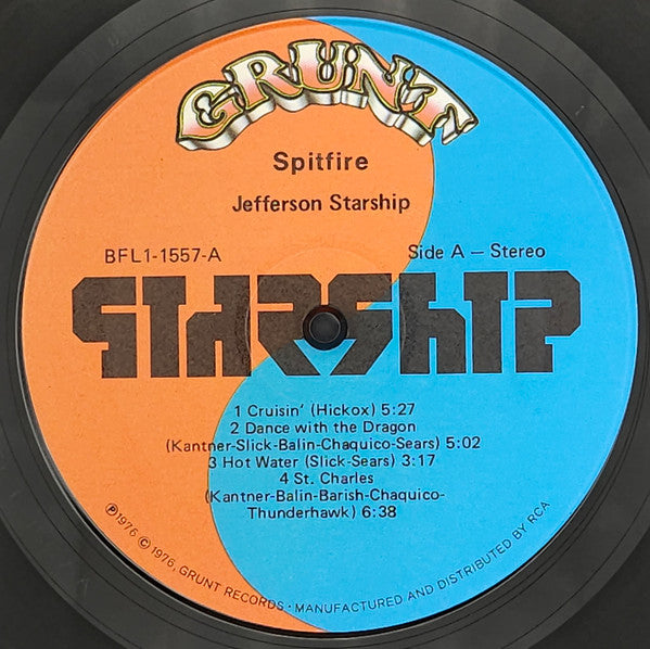 Jefferson Starship - Spitfire