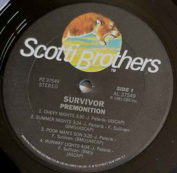 Survivor - Premonition