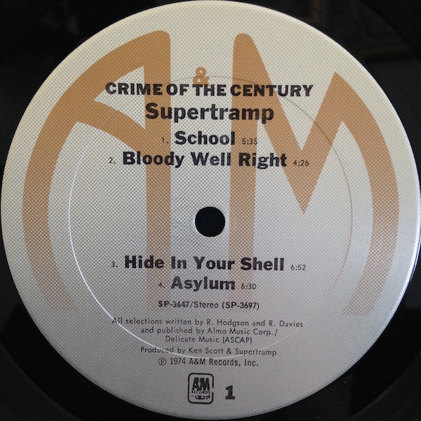 Supertramp - Crime Of The Century