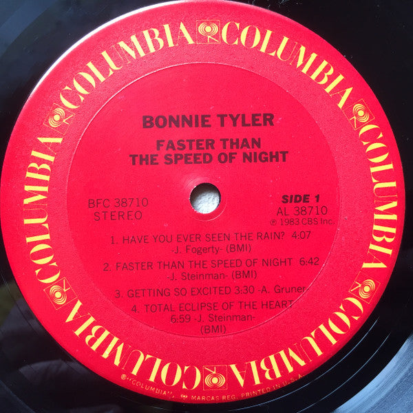 Bonnie Tyler - Faster Than The Speed Of Night
