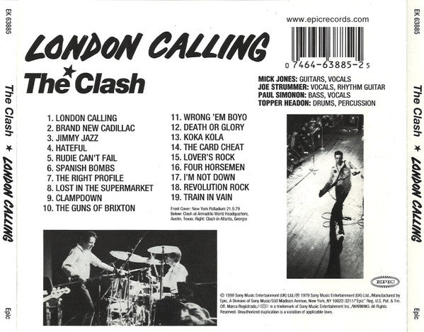 The Clash - London Calling