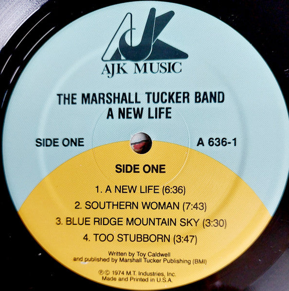 The Marshall Tucker Band - A New Life