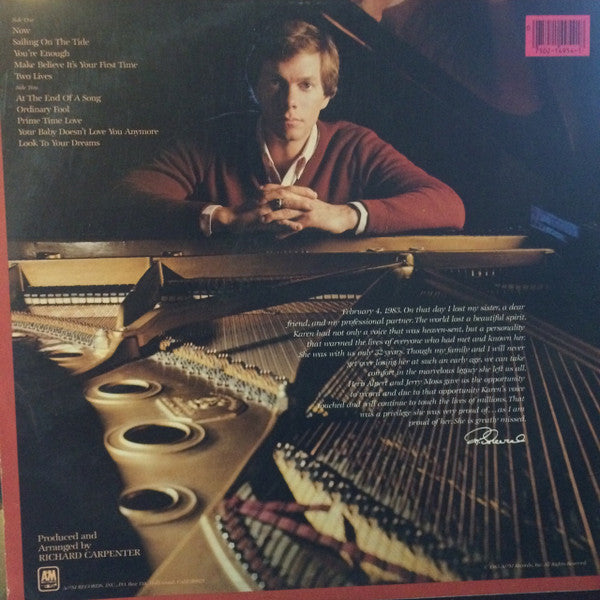 Carpenters - Voice Of The Heart