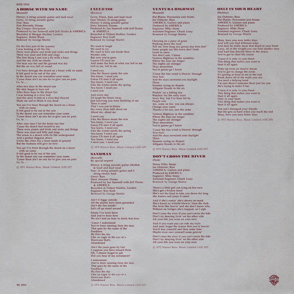 America (2) - History - America's Greatest Hits
