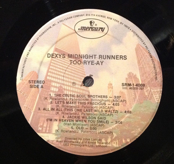 Kevin Rowland - Too-Rye-Ay