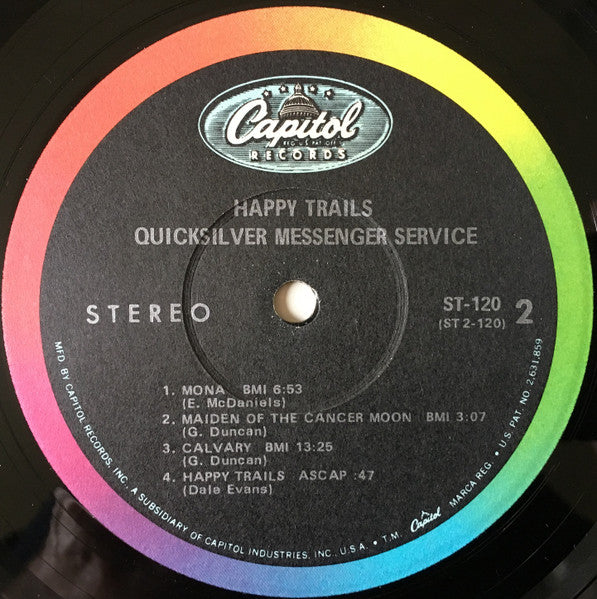 Quicksilver Messenger Service - Happy Trails