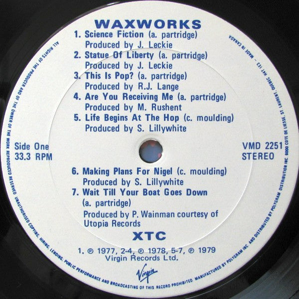 XTC - Waxworks - Some Singles 1977-1982 / Beeswax - Some B-Sides 1977-1982