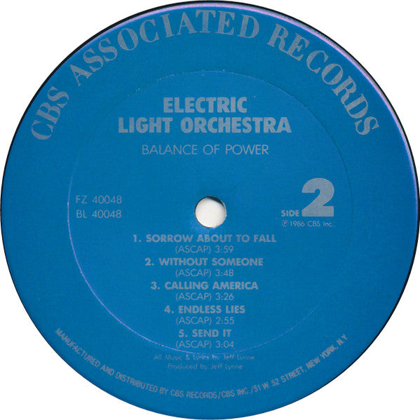 Electric Light Orchestra - Balance Of Power