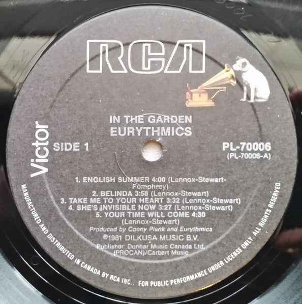 Eurythmics - In The Garden