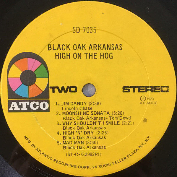 Black Oak Arkansas - High On The Hog