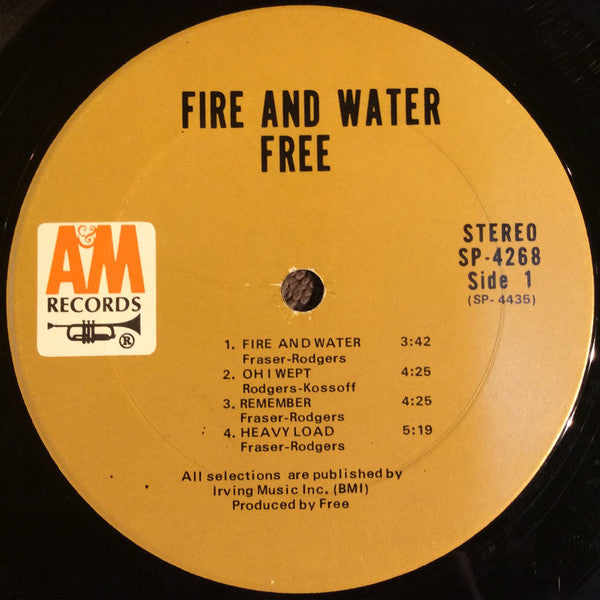 Free - Fire And Water