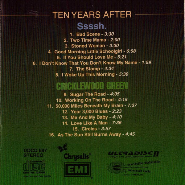 Ten Years After - Ssssh. & Cricklewood Green