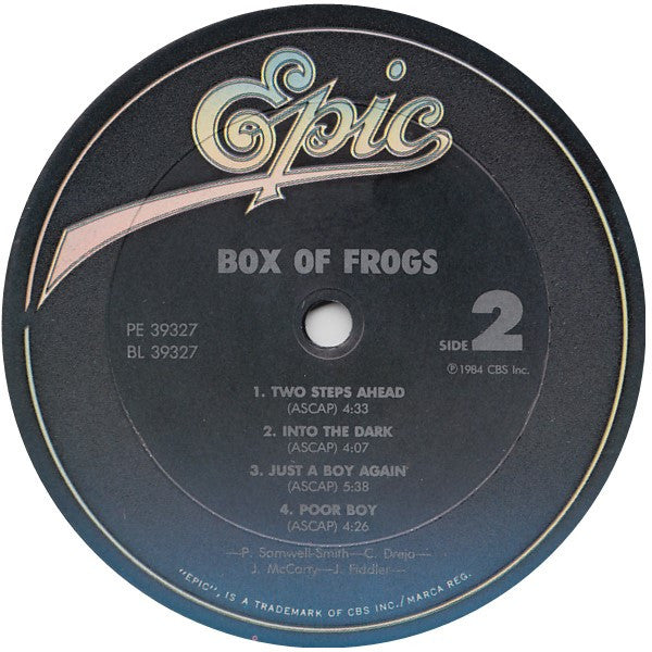Box Of Frogs - Box Of Frogs