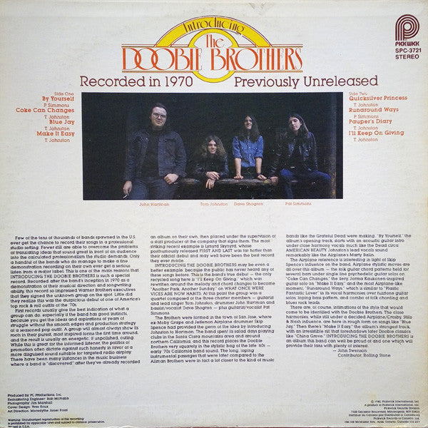 The Doobie Brothers - Introducing The Doobie Brothers