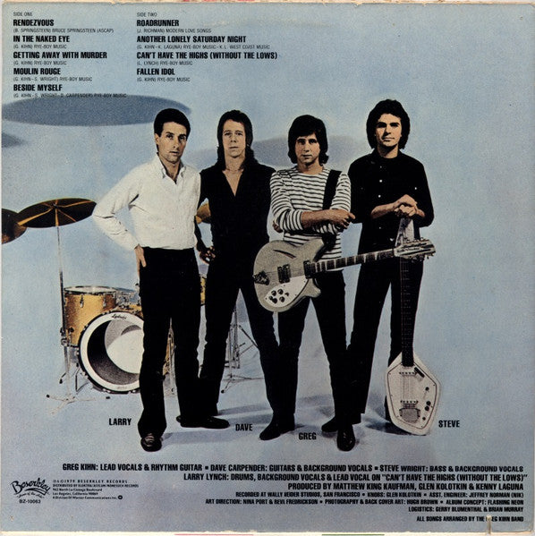Greg Kihn Band - With The Naked Eye