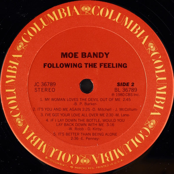Moe Bandy - Following The Feeling
