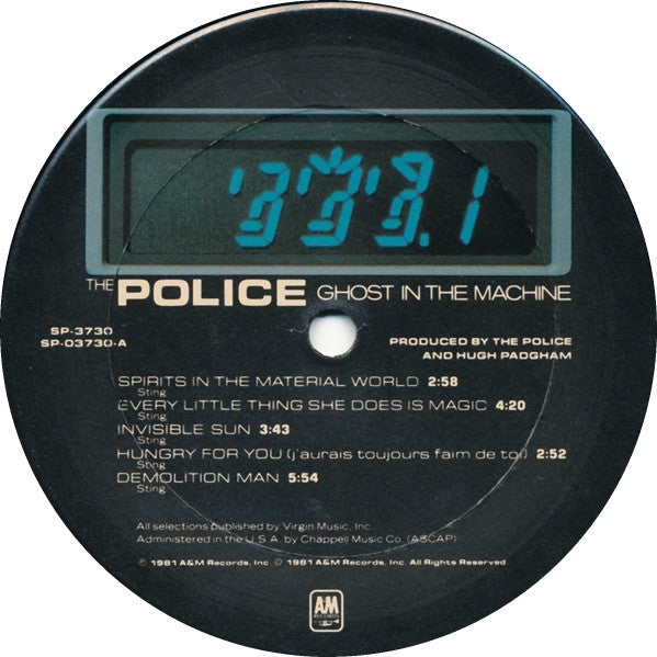 The Police - Ghost In The Machine