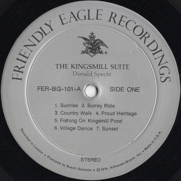 Donald Specht - The Kingsmill Suite